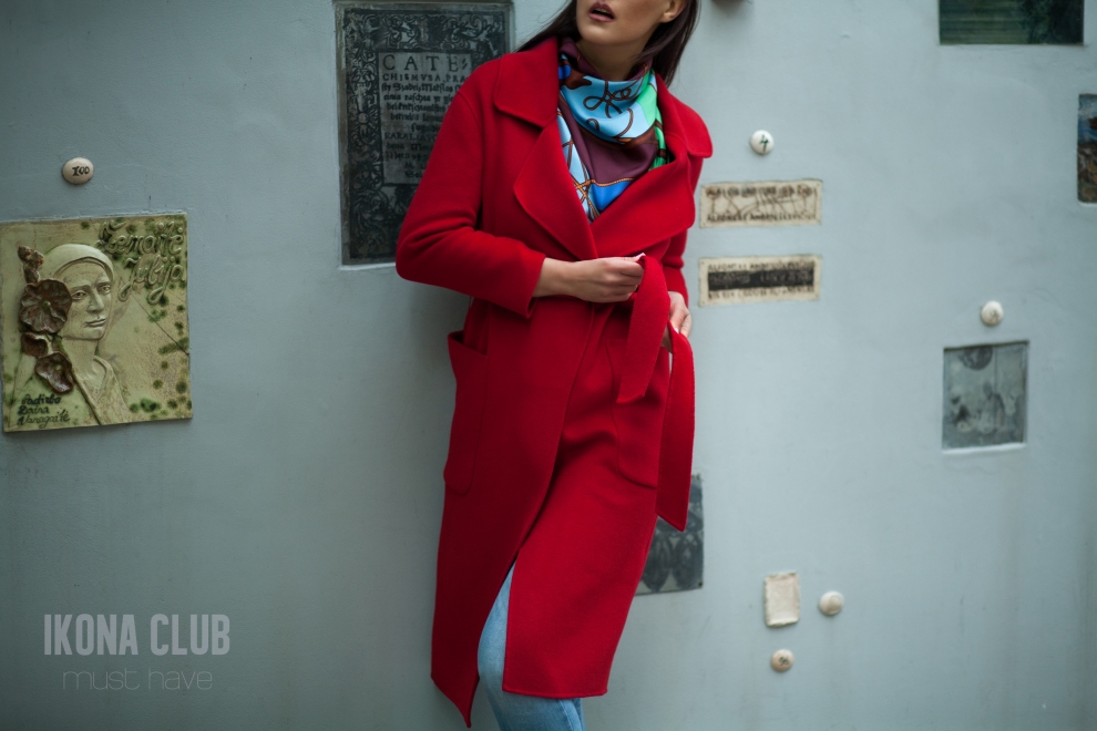 Fashion | Red Max Mara coat
